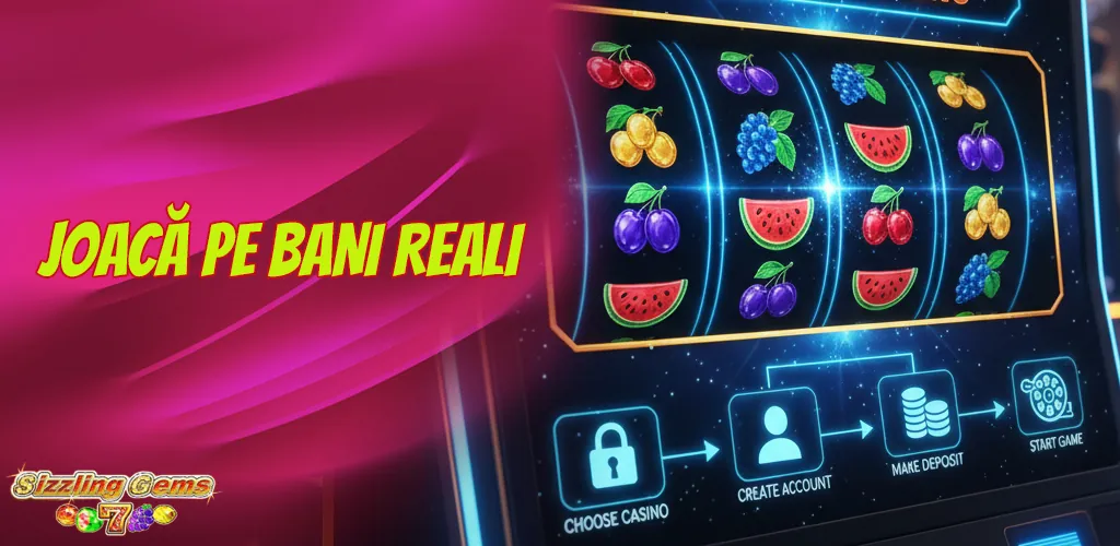 Datorită unui sistem sofisticat de depunere/retragere, începerea jocului Sizzling Gems pe bani reali este rapidă și ușoară.