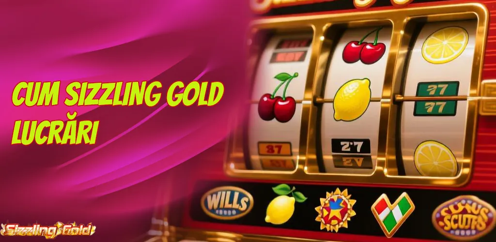 Recenzie a mecanicii jocului de sloturi Sizzling Gold.