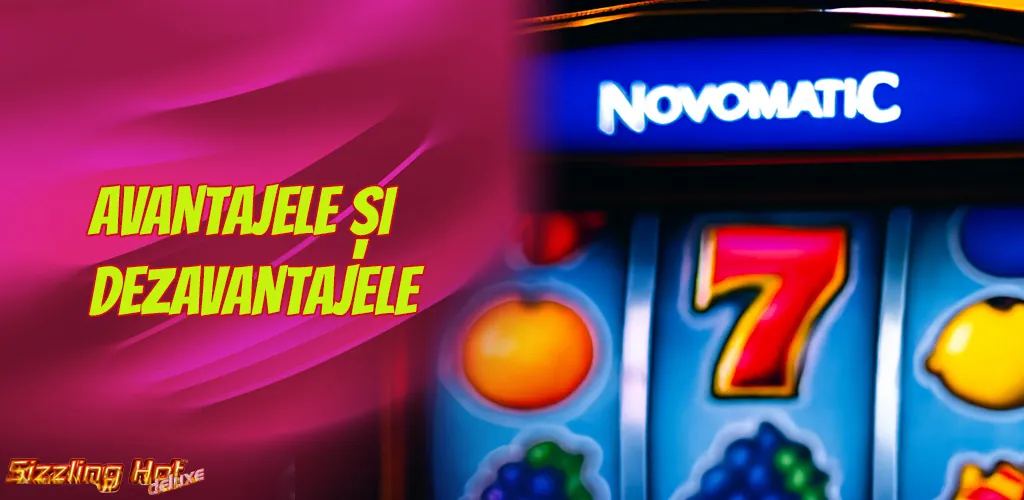În recenzia noastră despre slotul Sizzling Hot™ Deluxe, poți explora avantajele și dezavantajele acestui joc.