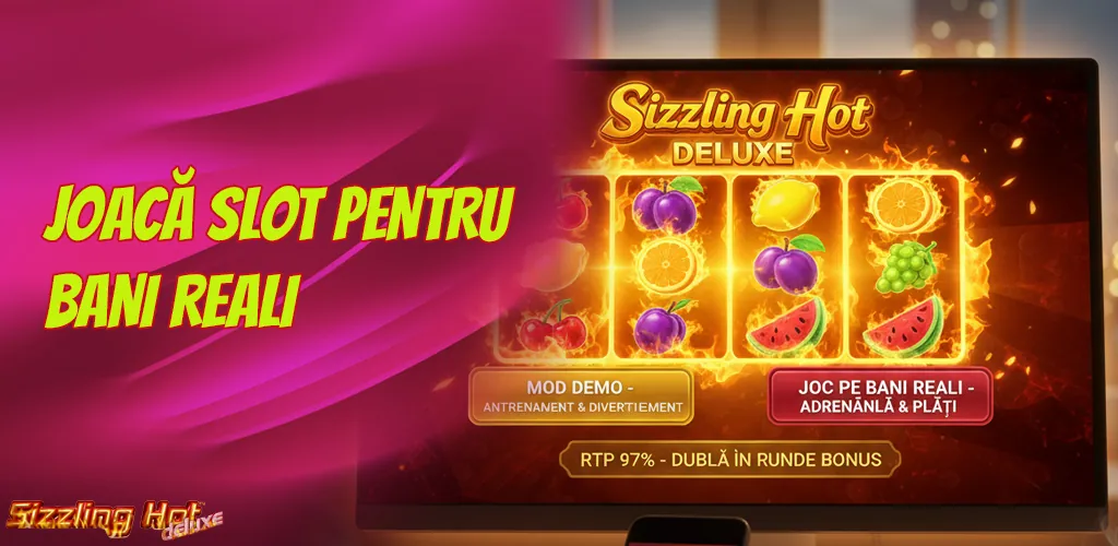 Experimentează frumusețea sloturilor Sizzling Hot Deluxe fără a risca bani – în modul demo.